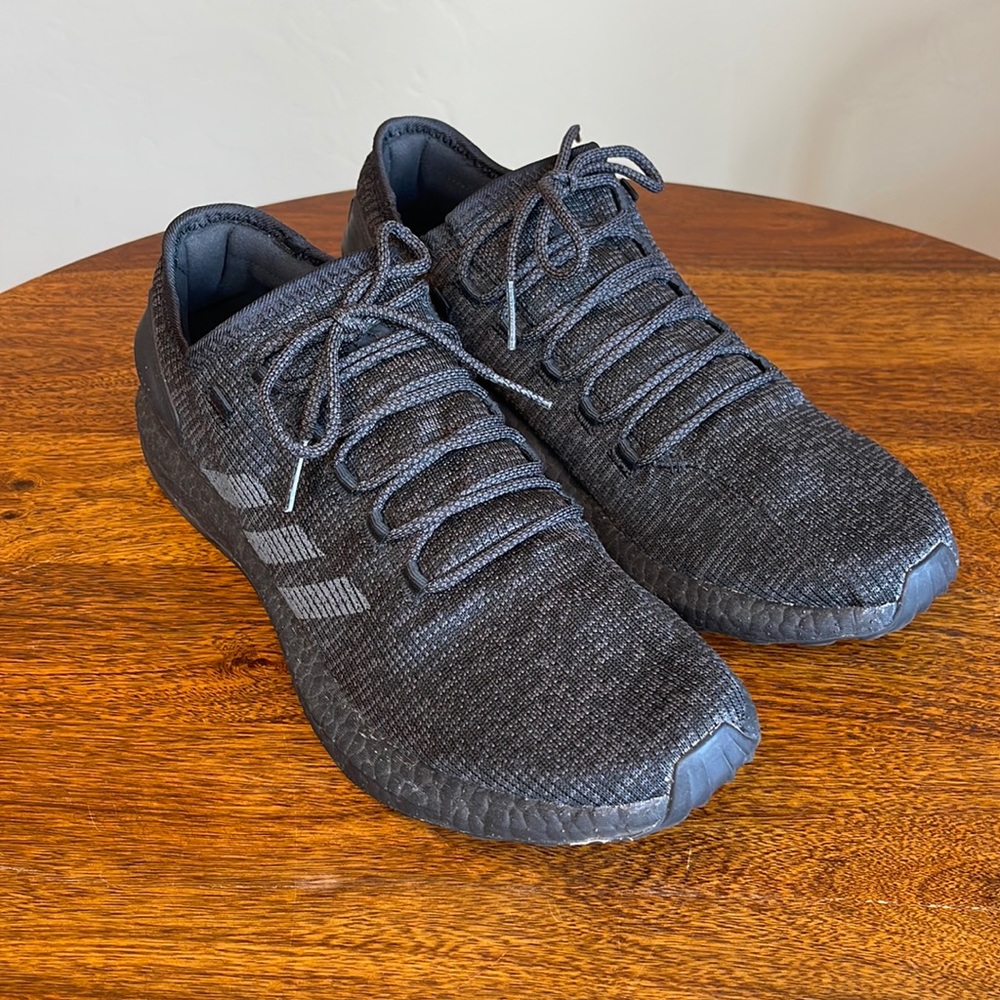 Adidas Pure Boost 2017 Triple Black, Men’s Size 13